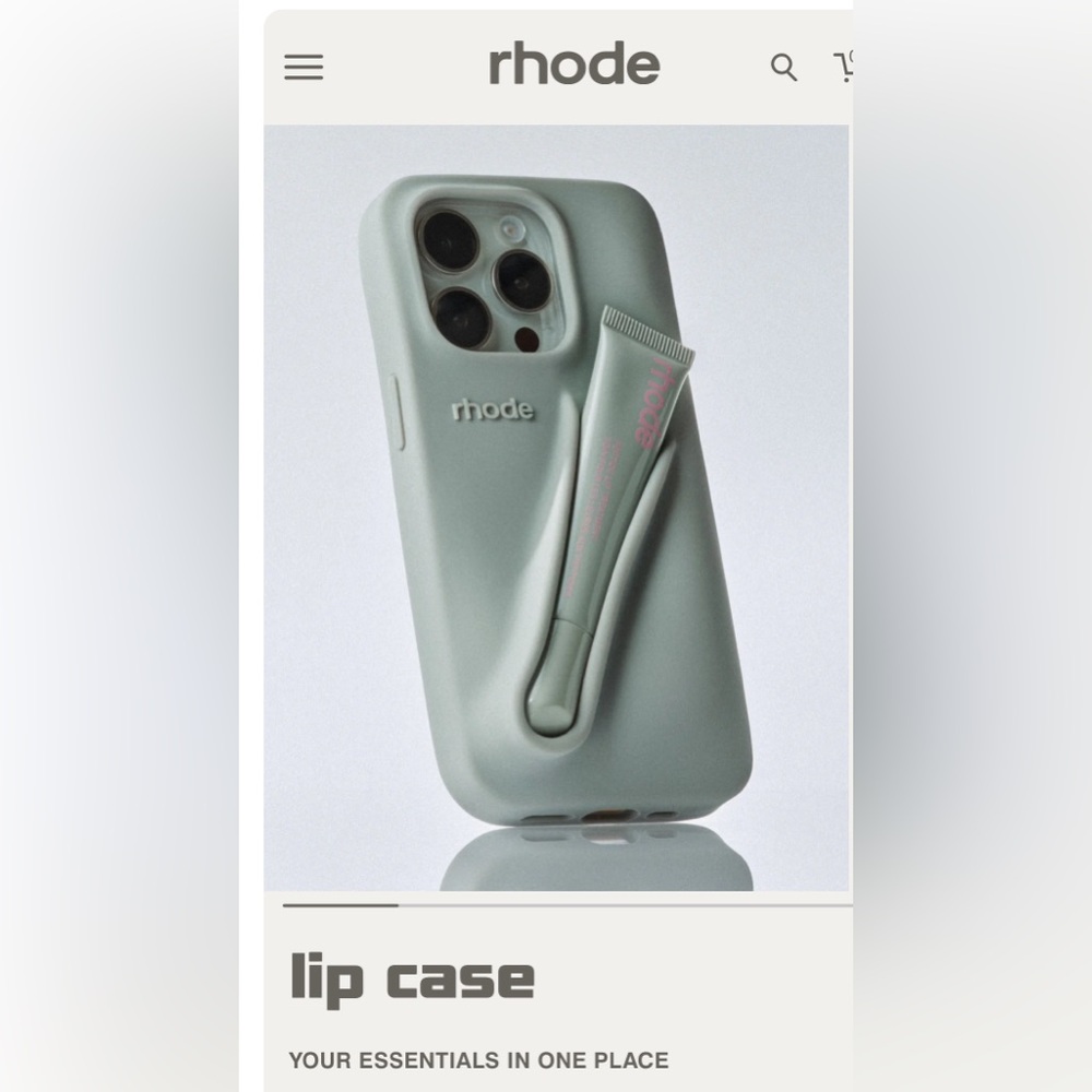 Hailey Bieber Rhode Lipcase iPhone 15